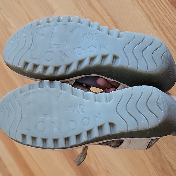 Fly London Platform Wedge Lace Up Sandals - Picture 3 of 12